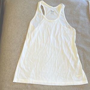 Nike Dri-fit white tank, small